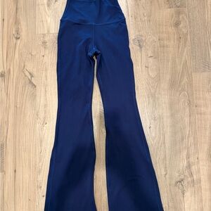 Gilly Hicks Navy Blue Flared Leggings